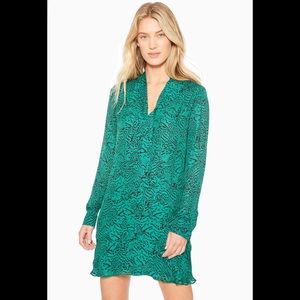 Parker MERCER DRESS (JEWELED FLORA SIZE M), EUC